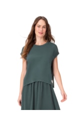 Blusa Holiday Sensy Verde Escuro