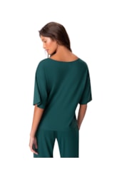 Blusa Holiday Viscosoft Verde Jade
