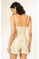 Blusa Jacquard Floral Off White