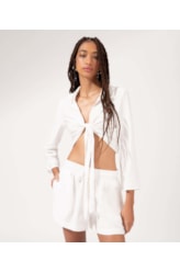 Blusa Laço Aruba Off White