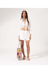 Blusa Laço Aruba Off White