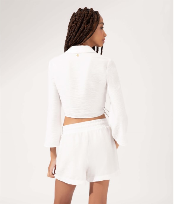 Blusa Laço Aruba Off White