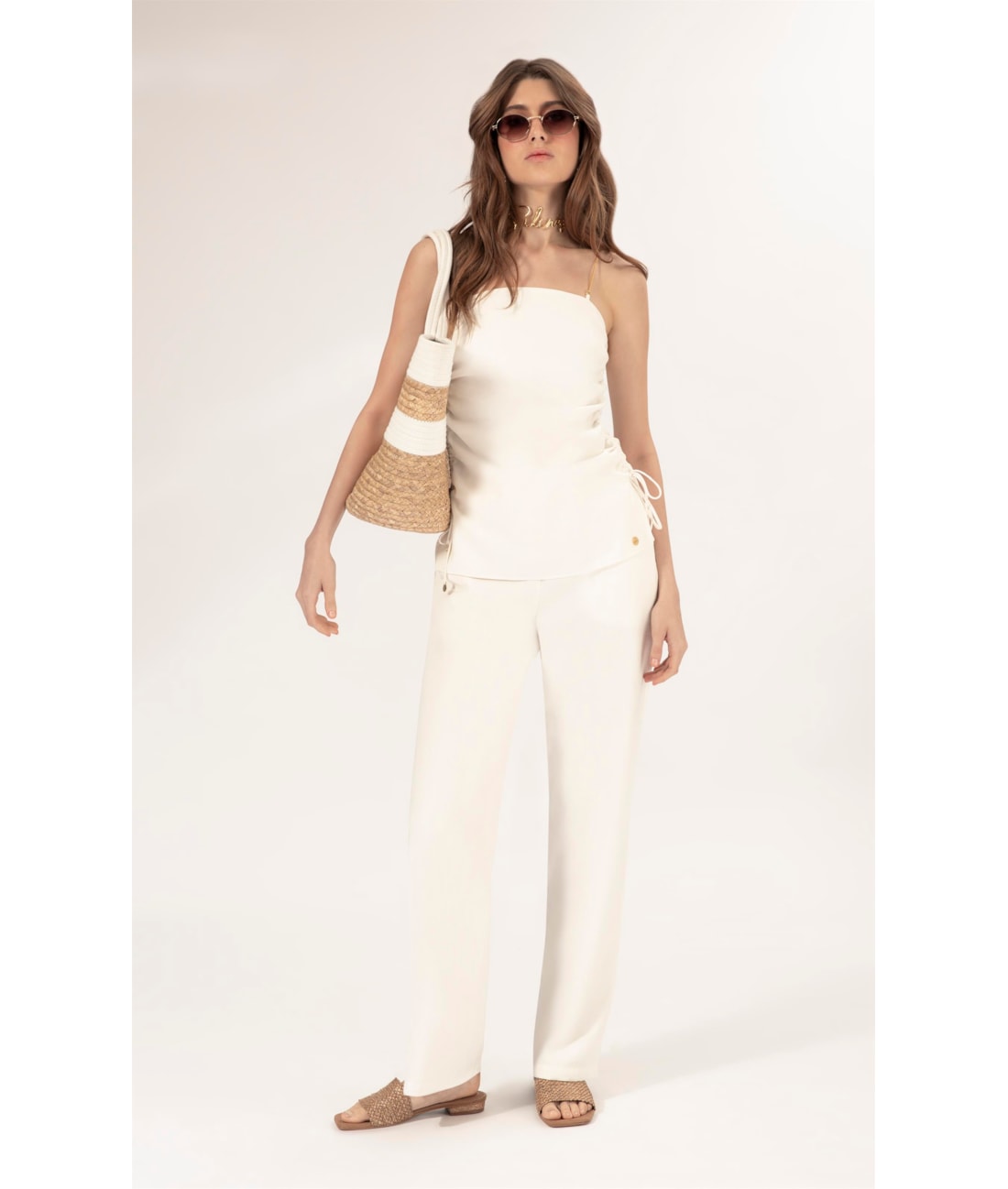 Blusa Linho Blend Off White