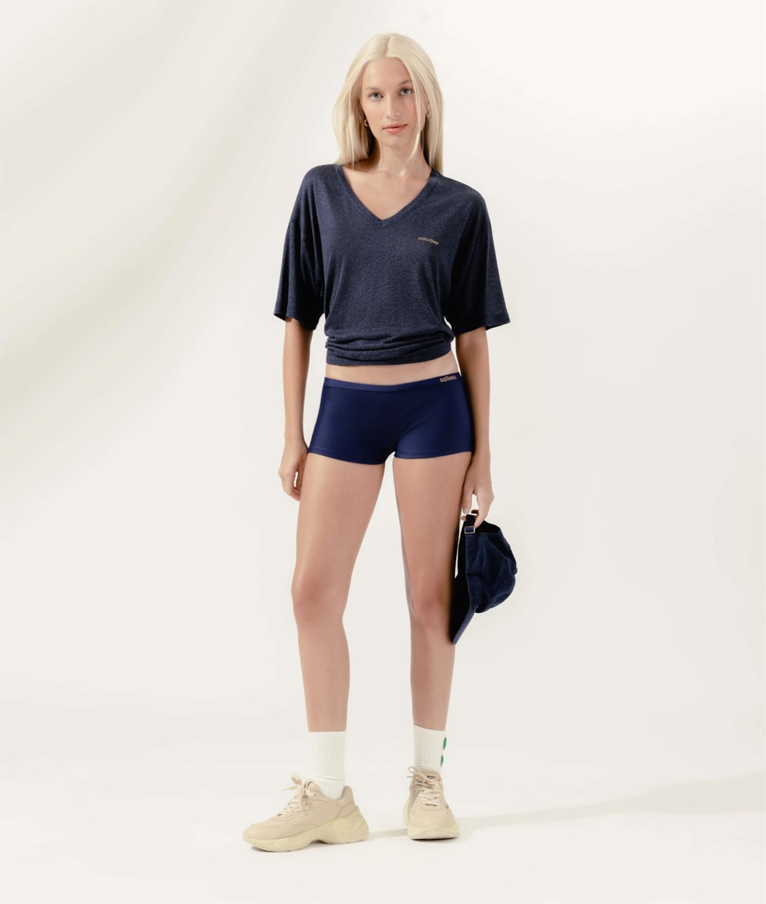 Blusa Linho Mistic Marinho