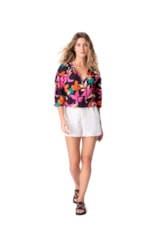 Blusa Madalena Preto