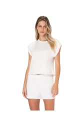 Blusa Malhao Cotton Natural