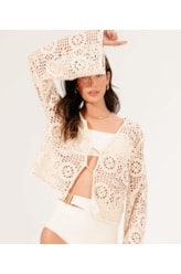 Blusa Mandala Knit Dourado