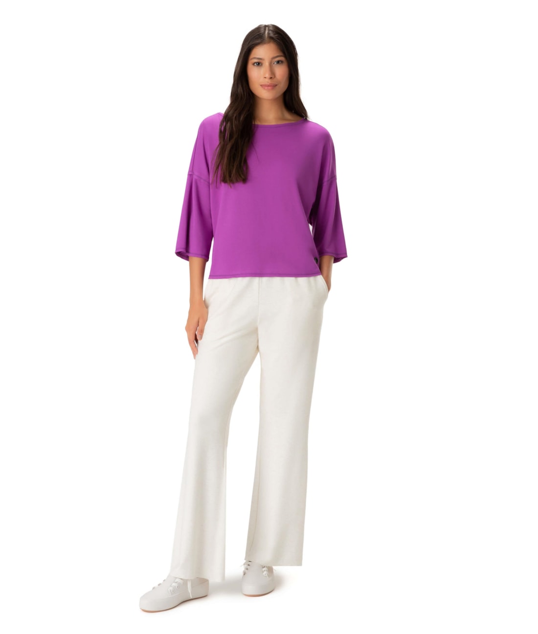 Blusa Moletinho Roxo