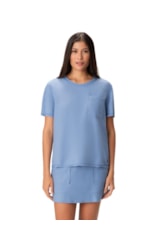 Blusa Moletom Denim Azul Seco