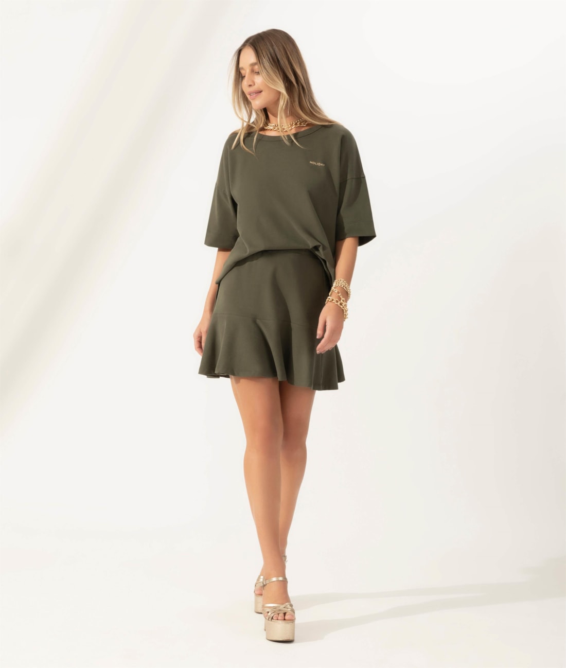 Blusa Oversize Soft Comfort Musgo