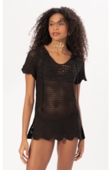 Blusa Pala 1/2 Lua Preto