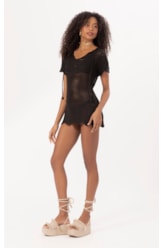Blusa Pala 1/2 Lua Preto