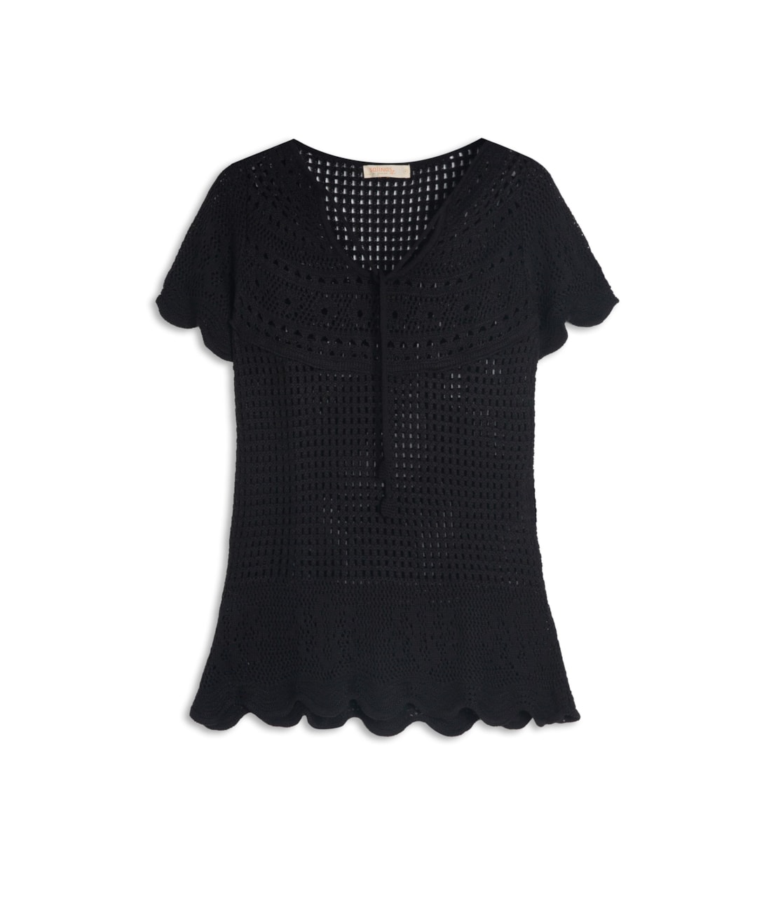 Blusa Pala 1/2 Lua Preto