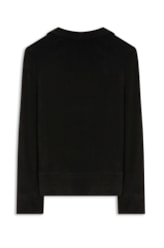 Blusa Polo Atoalhada Preto