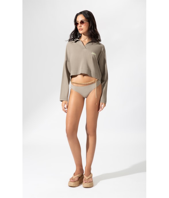 Blusa Polo Salinas Verde Oliva