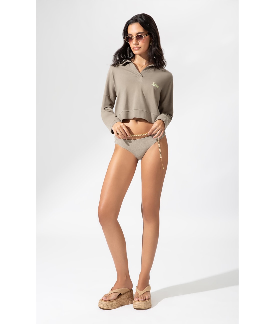 Blusa Polo Salinas Verde Oliva