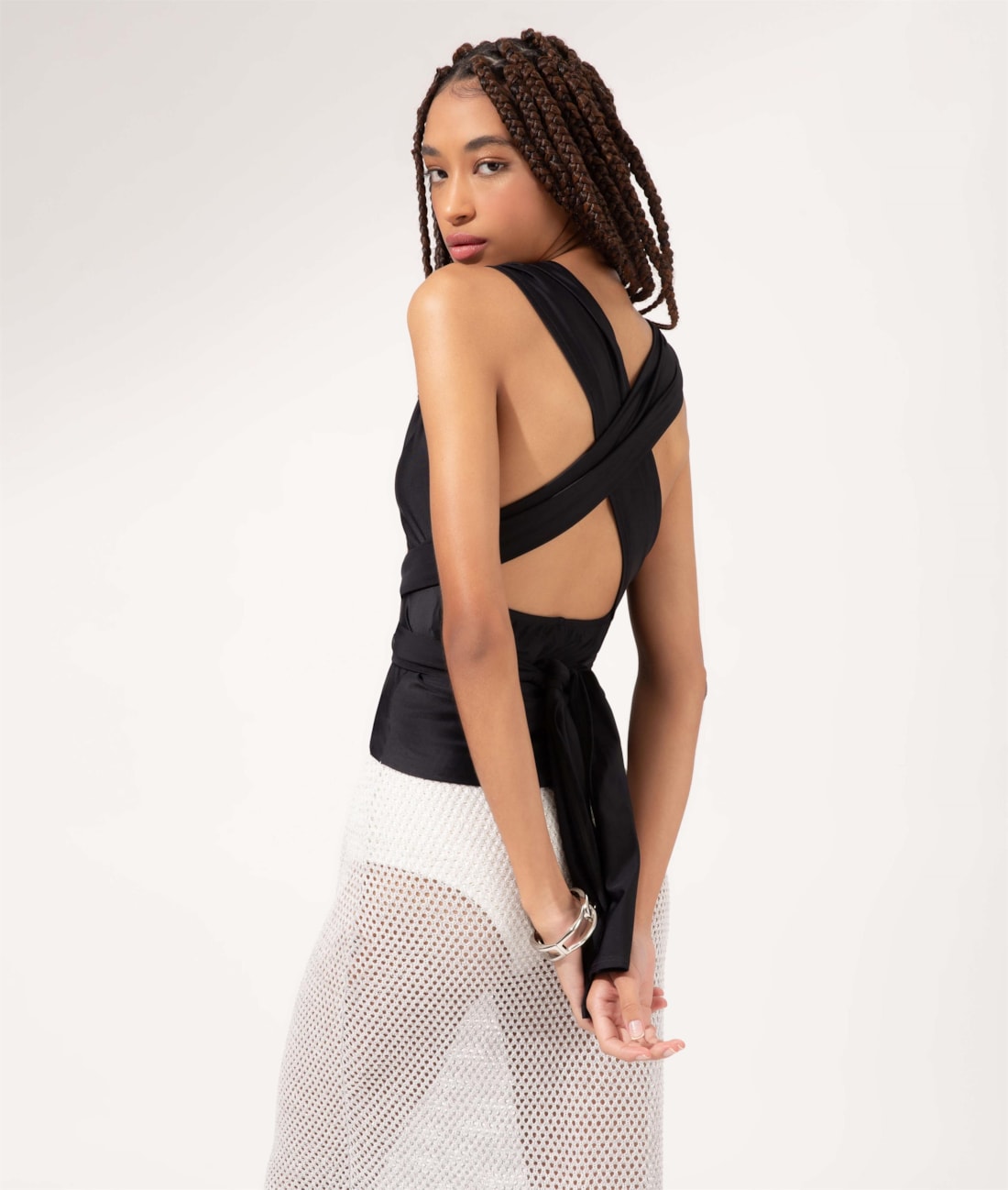 Blusa Pop Amarracões Preto