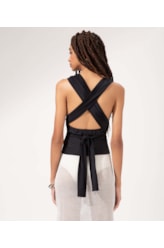 Blusa Pop Amarracões Preto