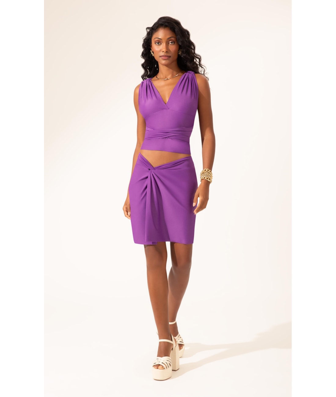 Blusa Pop Amarracões Violeta