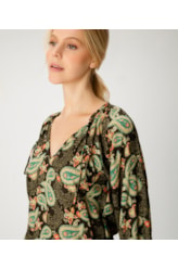 Blusa Raglan Cashmere Verde Militar