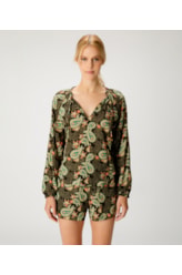 Blusa Raglan Cashmere Verde Militar