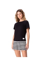 Blusa Raglan Moletom Classic Preto