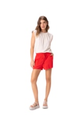 Blusa Regata Cotton Linen Natural