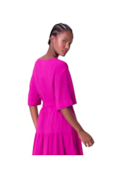 Blusa Resort Heavy Linen Pink