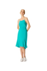 Blusa Resort Linen Blend Verde Agua