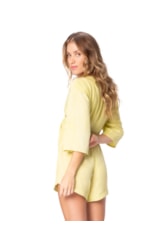 Blusa Resort Stone Amarelo Limao