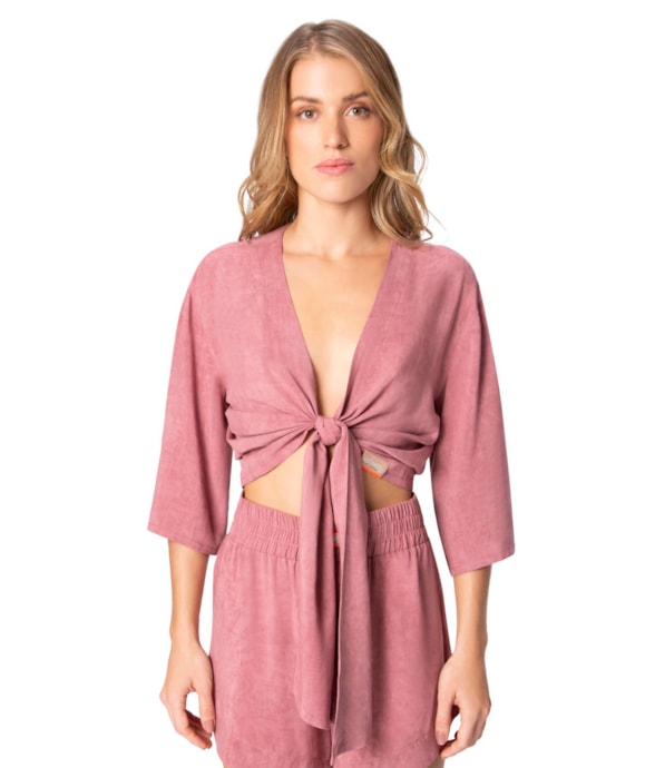 Blusa Resort Stone Vermelho