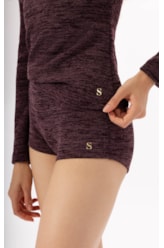 Blusa Rib Alpine Vinho