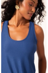 Blusa Sport Dots Marinho