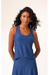 Blusa Sport Dots Marinho