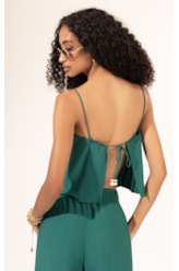 Blusa Surface Waves Verde Escuro