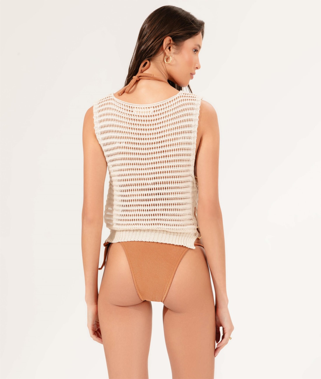 Blusa Tricot Gold Bege