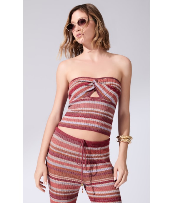 Blusa Tricot Venice Telha