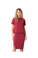 Blusa Vicky Vinho