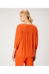 Blusa Visco Slub Telha