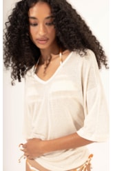 Blusa Viscolinho Natural