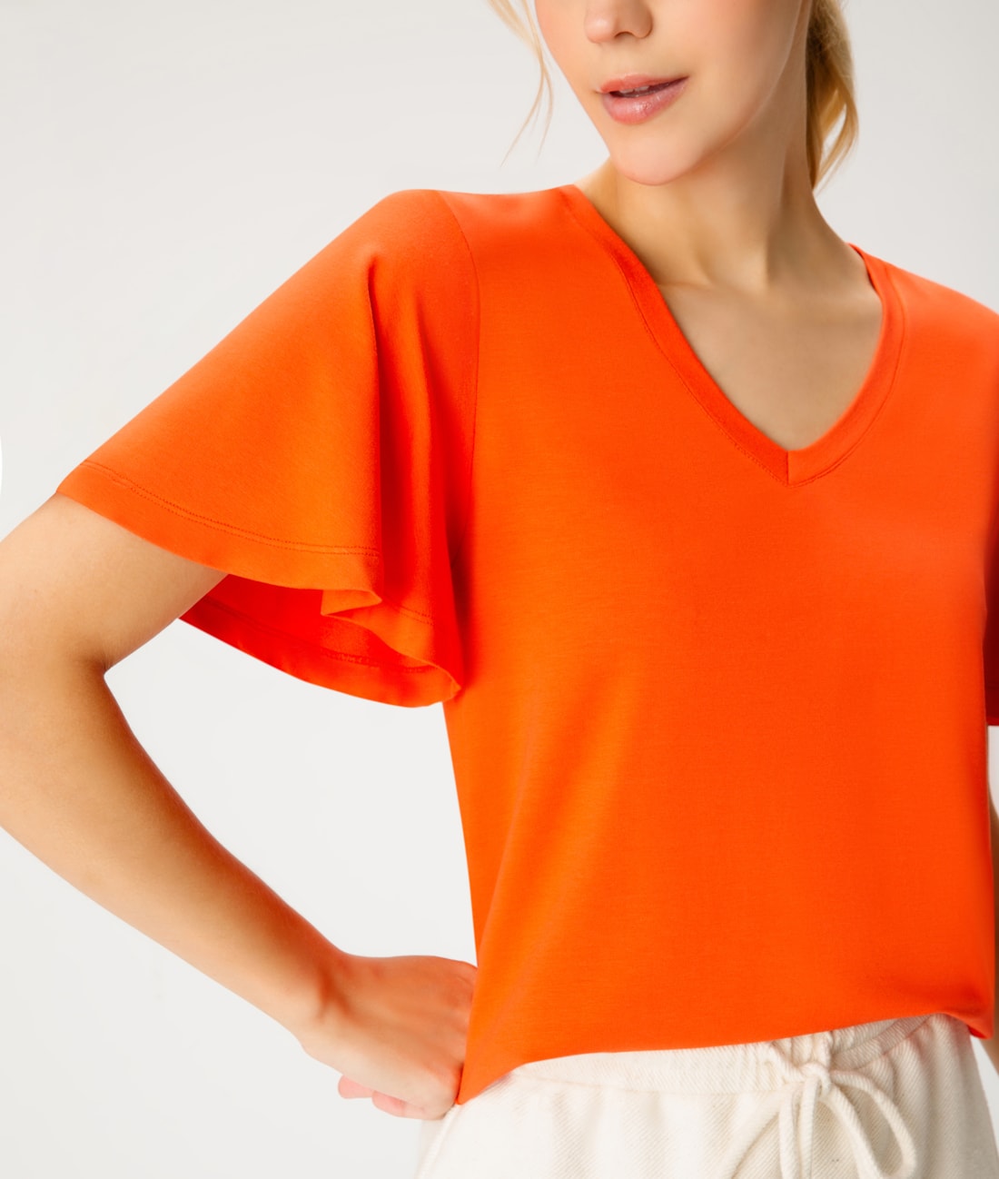 Blusa Viscosoft Laranja