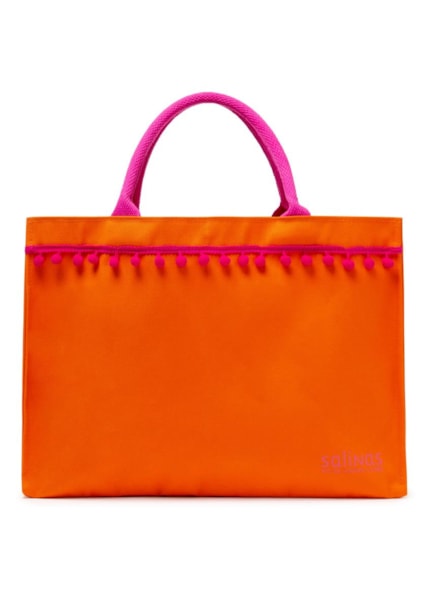 Bolsa Bicolor Laranja