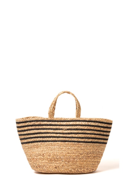 Bolsa Listrada Palha Salinas Natural