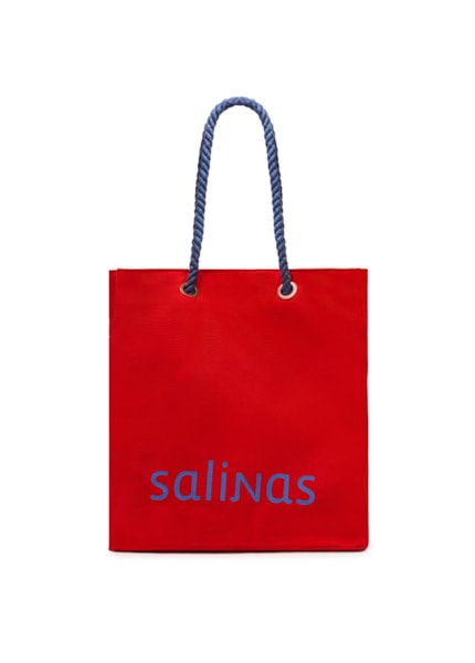 Bolsa Lona Ilhos Salinas Vermelho