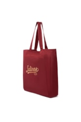 Bolsa Sacola Lona Bordeaux