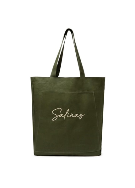 Bolsa Sacola Lona Verde Militar
