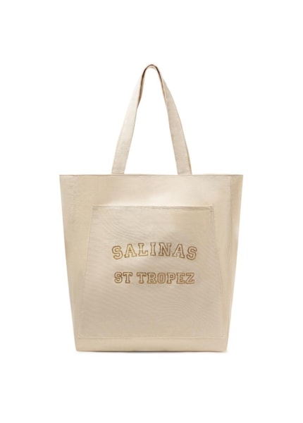 Bolsa Sacola St Tropez Lona Off White