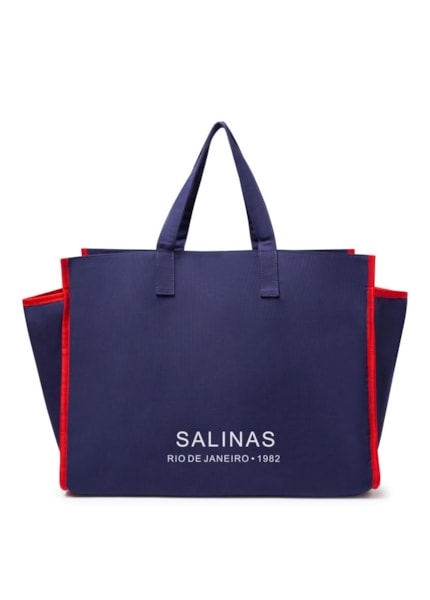 Bolsa Salinas Lona Marinho