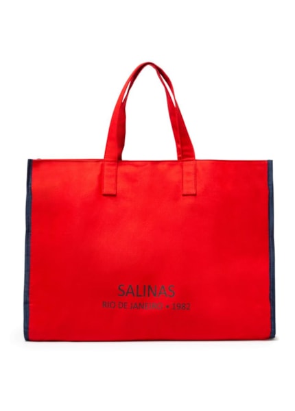 Bolsa Salinas Lona Vermelho
