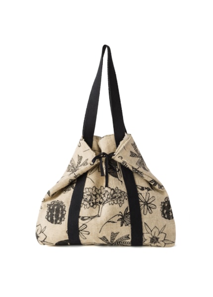 Bolsa Shopping Cordel Marrom